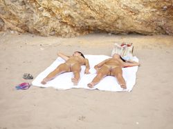 Nicole & Gloria - First Time On A Nude Beacho6bk3w7jeo.jpg