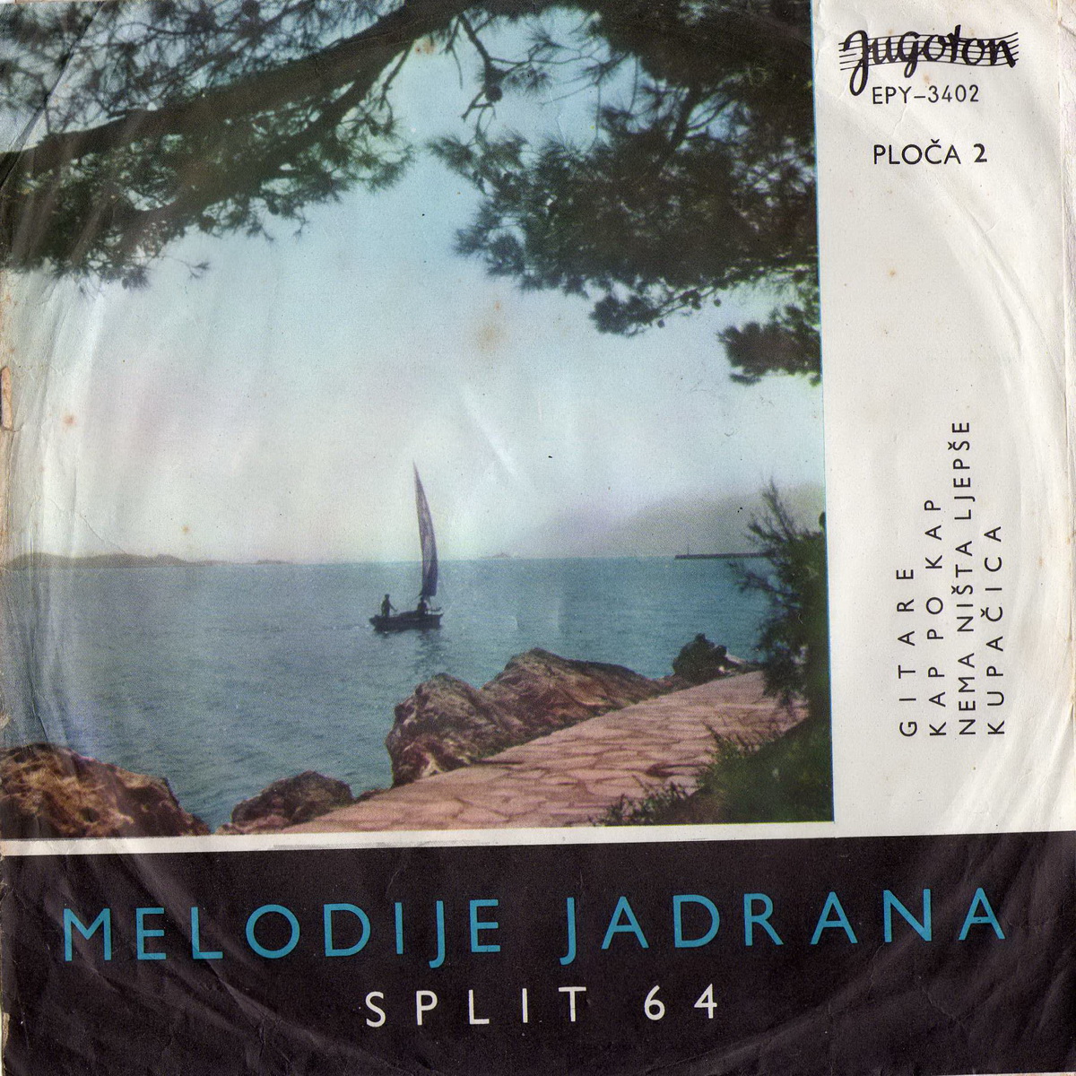 VA 1964 Split 64 Melodije Jadrana EP 2 a