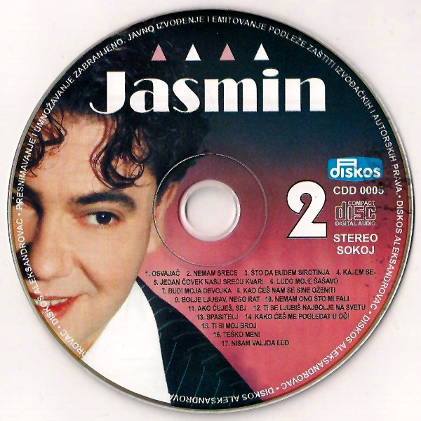 Jasmin 2 CD Osvajac cd 2 z cd