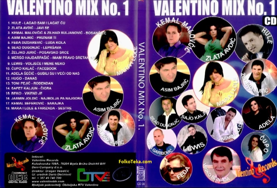 Koktel 2011 Valentino Mix No 1