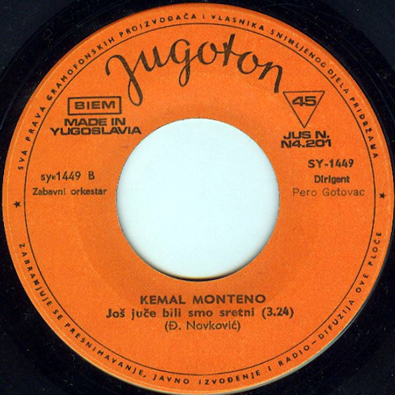 Kemal Monteno 1969 Sviraj gitaro vinil 2